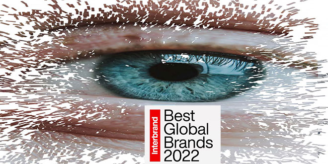 لیست 100 برند برتر 2022 جهان