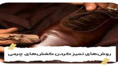کفش‌های چرمی