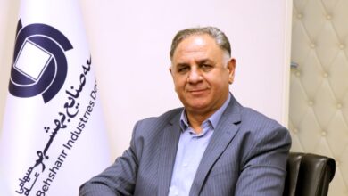 دکتر ارسلان کاظم‌پور مدیرعامل شرکت توسعه صنایع بهشهر