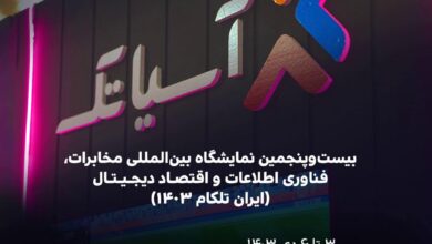 بیست‌وپنجمین نمایشگاه بین‌المللی مخابرات، فناوری اطلاعات و اقتصاد دیجیتال (ایران تلکام ۱۴۰۳)