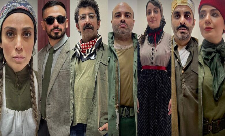 بازیگران نمایش «مرگ در ساعت سگ»