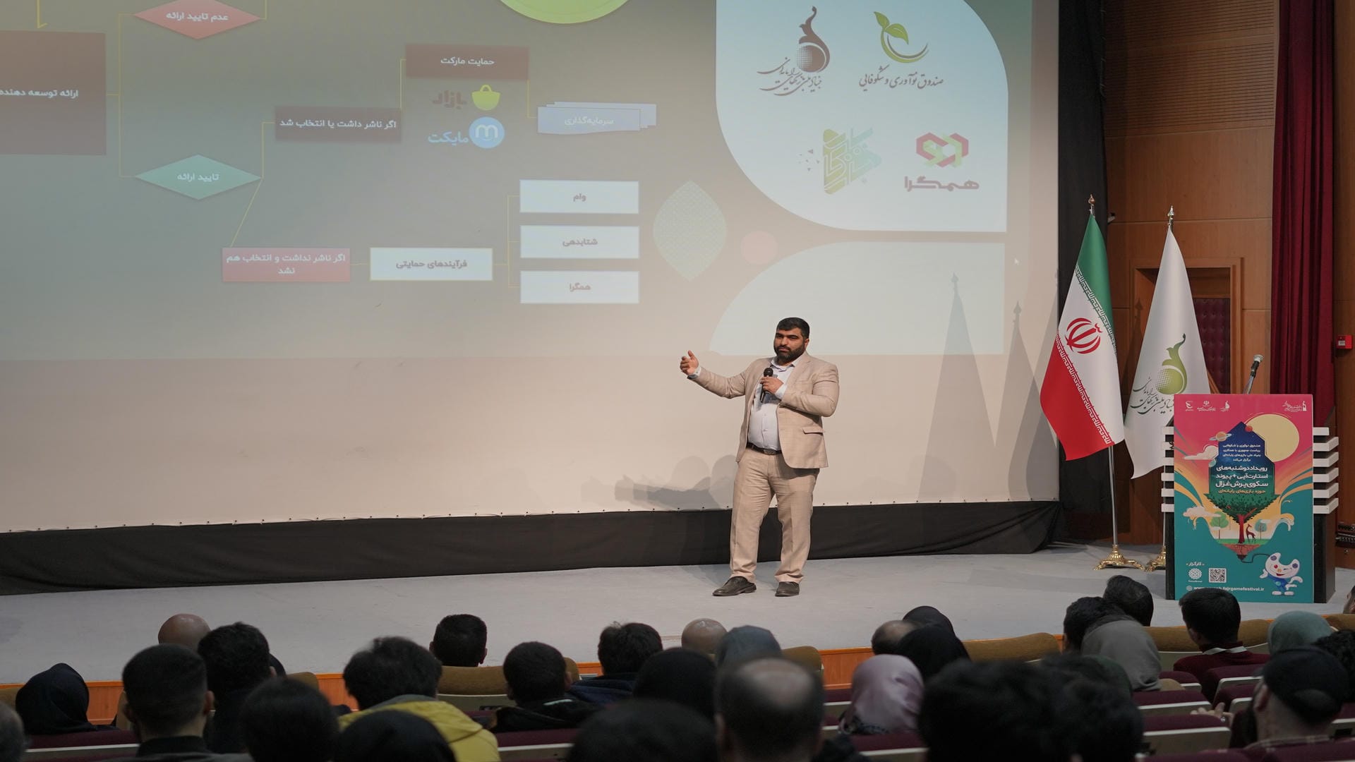 علیرضا فراهانی، دبیر رویداد «سکوی پرش غزال» علیرضا فراهانی، دبیر رویداد «سکوی پرش غزال»