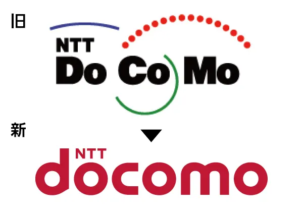NTT Docomo-logo-history NTT Docomo-logo-history