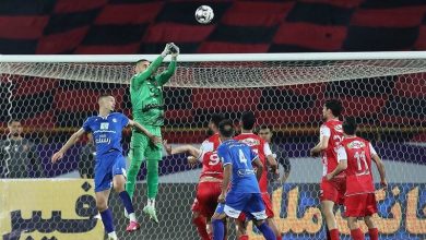 عکس| دیس‌بک سنگین استقلال خوزستان به پوستر پرسپولیس