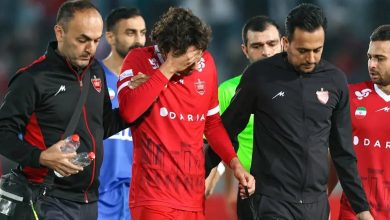 ستاره پرسپولیس راهی بیمارستان شد