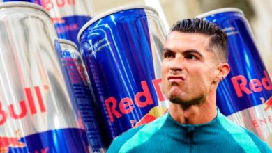 انتشار ویدیویی جنجالی از CR7؛ رونالدو قبل از اخراج چه چیزی نوشید؟