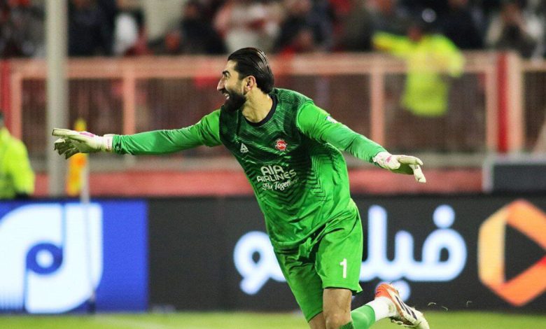 بیرانوند: سکوت بازیکنان پرسپولیس در برابر توهین‌ها برایم عجیب و تلخ بود