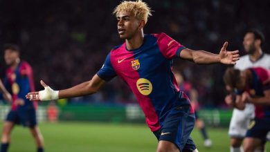 عکس | استقبال جالب یامال از ماه رمضان با یک لباس ویژه