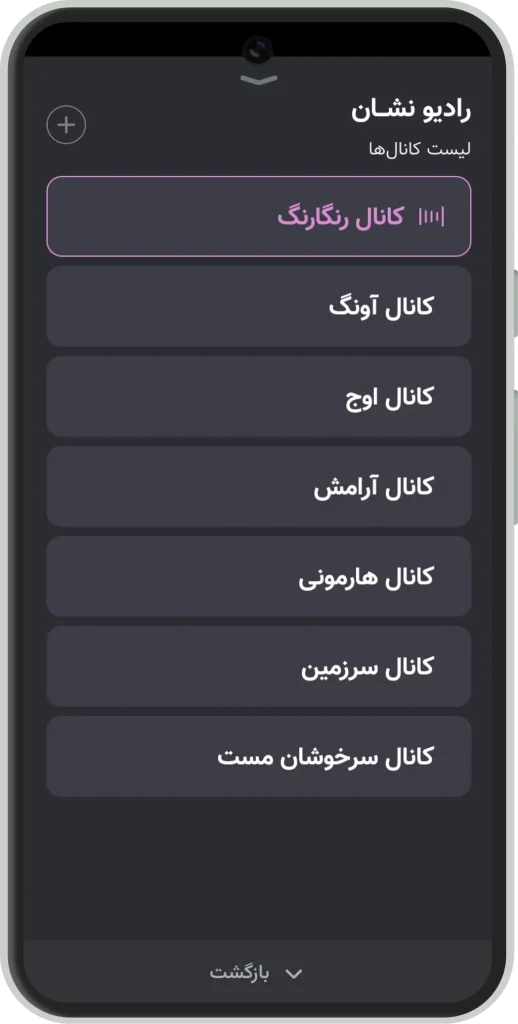 «رادیو نشان» هفت کانال موسیقی با آثاری از ۱۵۰ هزار هنرمند داخلی و خارجی دارد. «رادیو نشان» هفت کانال موسیقی با آثاری از ۱۵۰ هزار هنرمند داخلی و خارجی دارد.