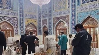 آماده‌سازی آرامگاه ابدی رهبر شهید انقلاب در حریم امن رضوی +عکس