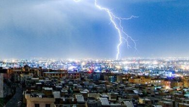 رعد و برق - باران