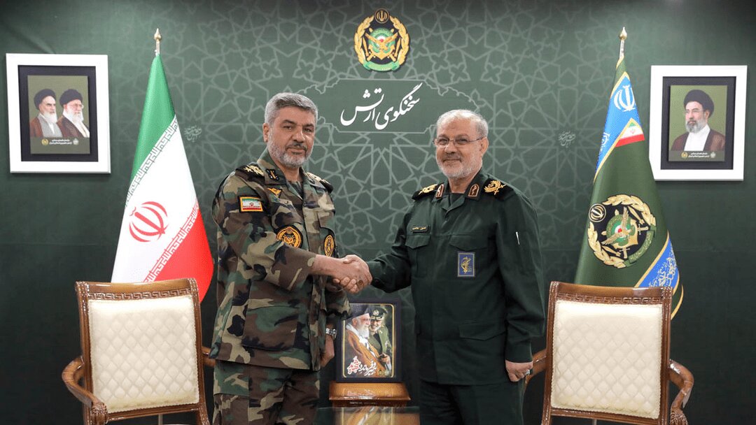 سردار حسین محبی امیر سرتیپ محمد اکرمینیا