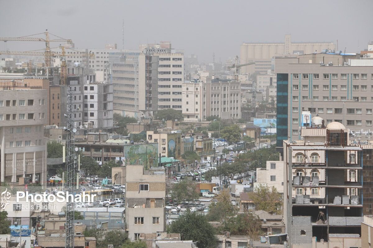 آلودگي هواي مشهد