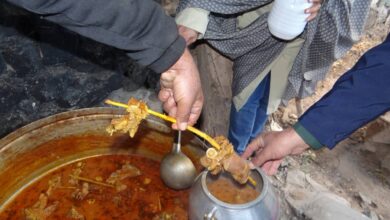 آیین آبگوشت شریکی- بم