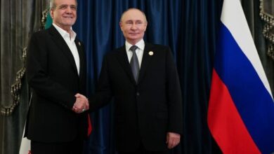 دیدار پزشکیان و پوتین 