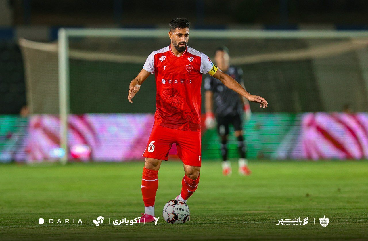 کنعانیزادگان مصدوم شد؛ کاپیتان پرسپولیس تا نیمفصل خانهنشین است