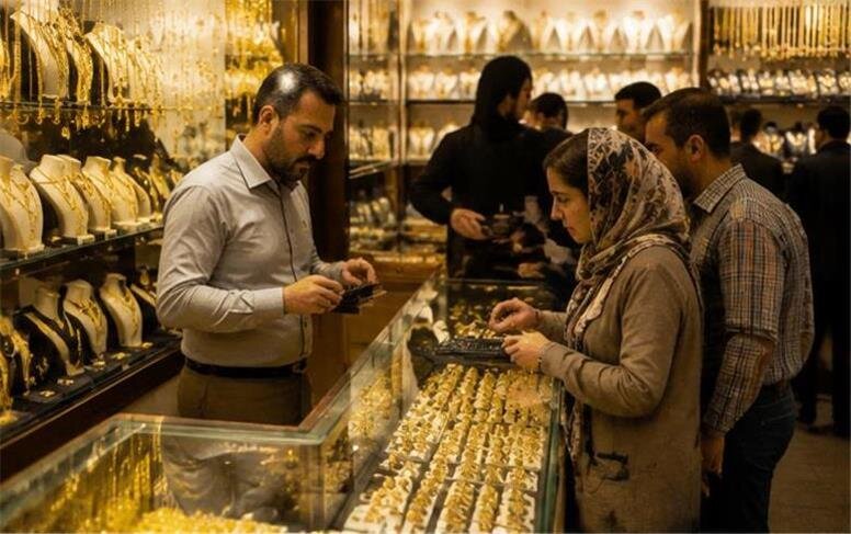قیمت طلا ظهر امروز ۲۵ مهر ۱۴۰۵ / مثقال طلا به مرز کانال ۱۱۴ میلیون تومان رسید+ جدول