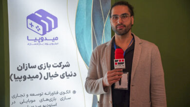 شاهین چرخشت، مدیرعامل و همبنیانگذار شرکت دانشبنیان بازیسازان دنیای خیال